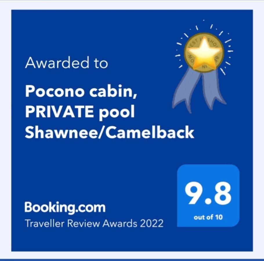 Pocono Cabin With Private Pool At Shawnee Mtn East Stroudsburg Exteriör bild